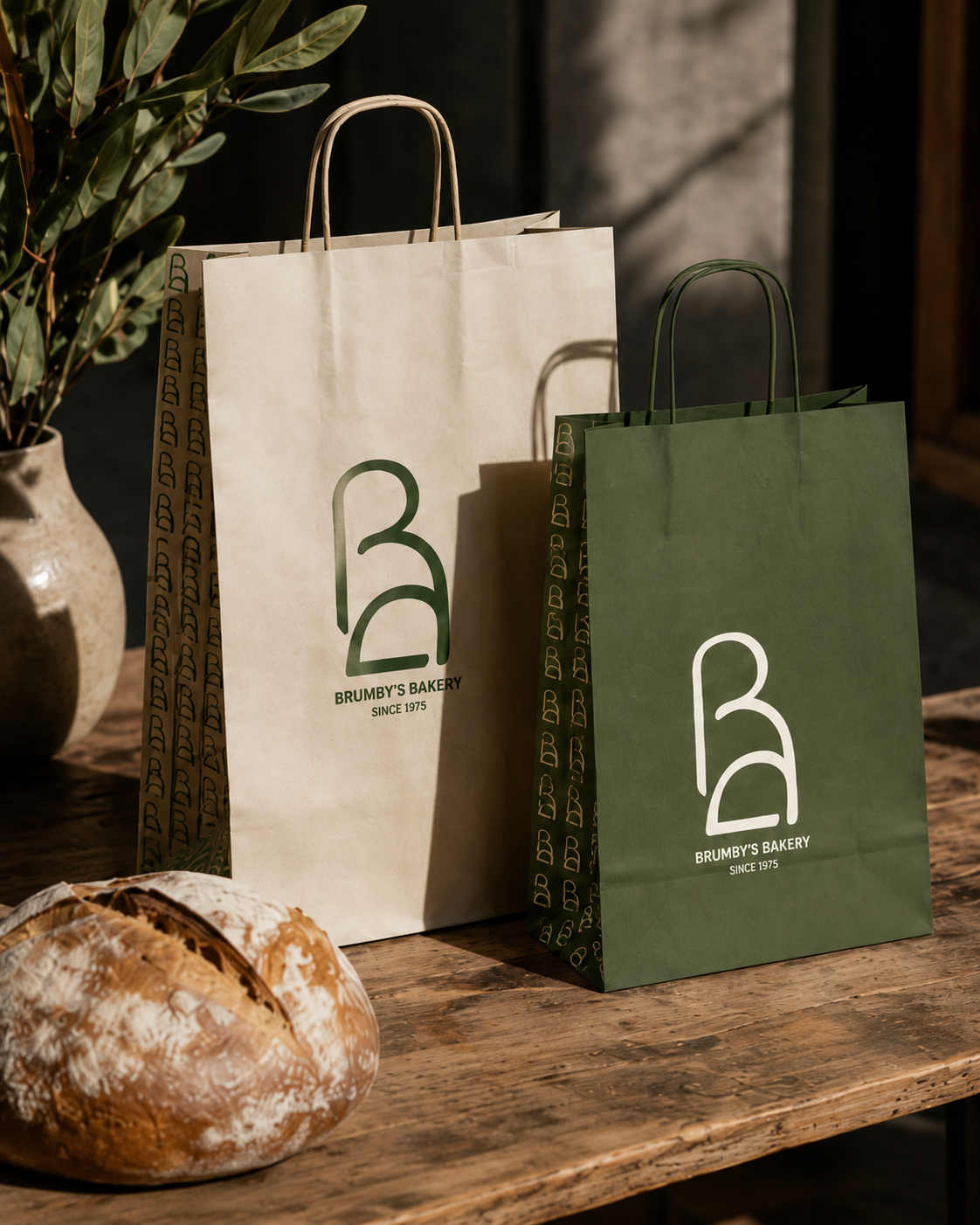 Brumbys monogram bags