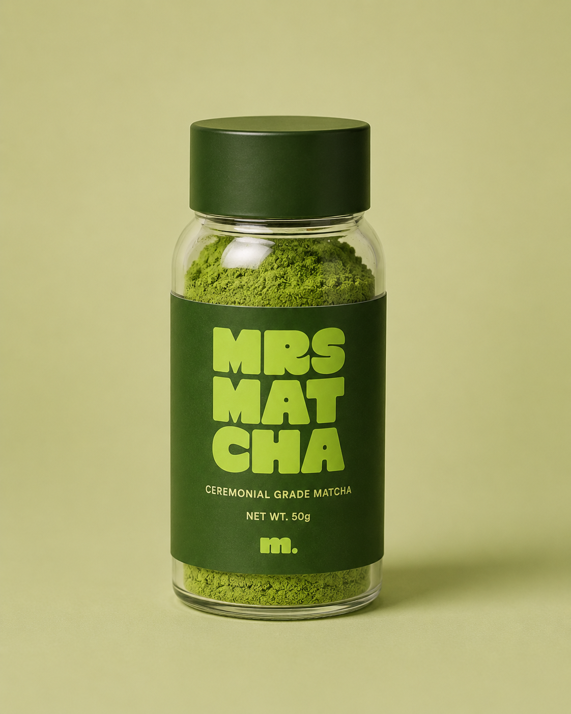 Mrs Matcha jar
