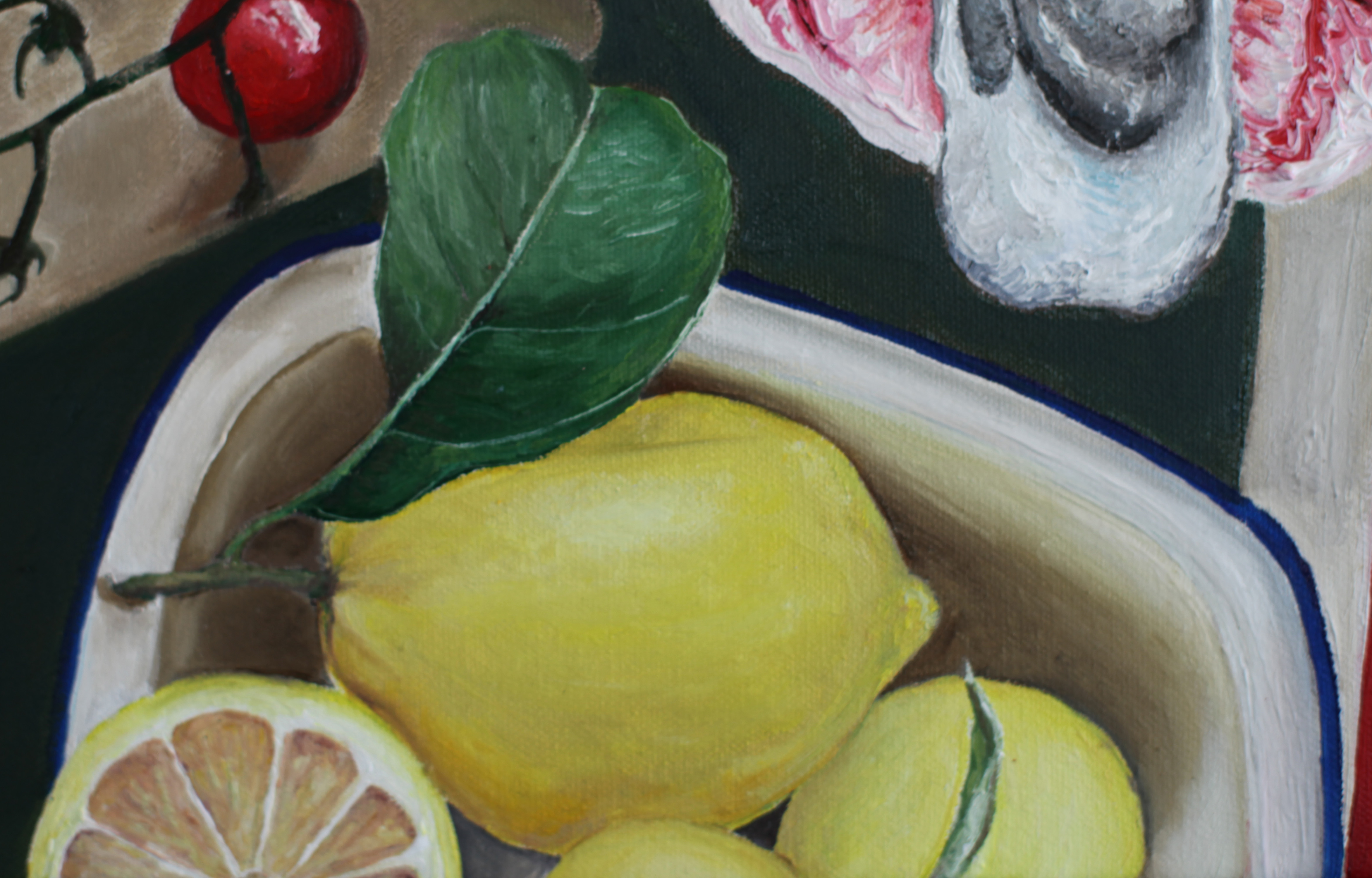 Artwork one colour detail